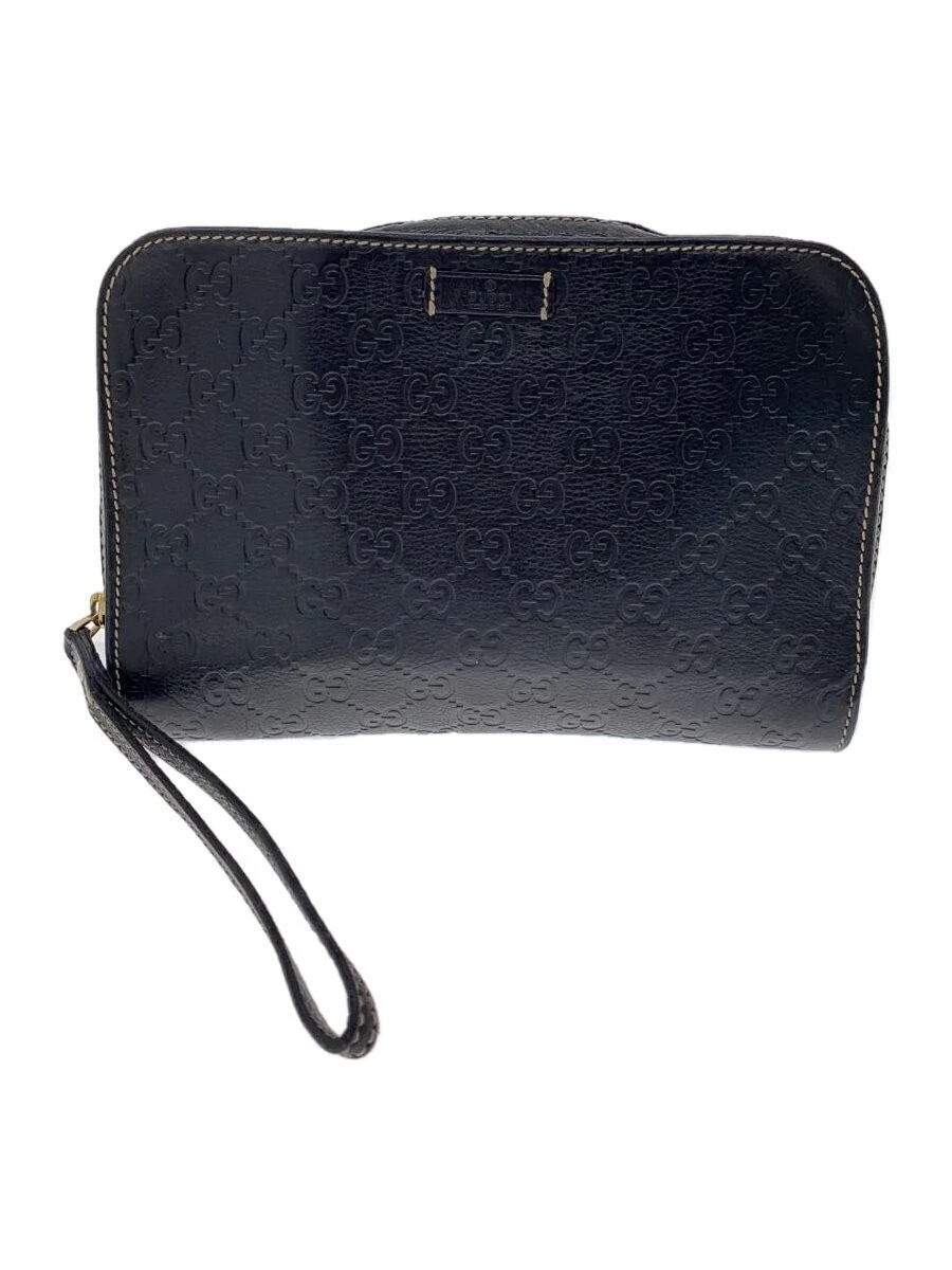 Sac pochette GUCCI cuir Guccisima