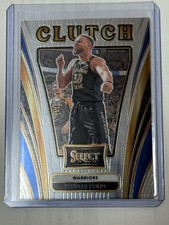 2024-25 Panini Select - Clutch Stephen Curry #11 Silver Prizm Golden State NBA