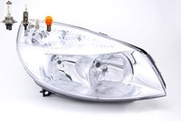 Scheinwerfer Passend FüR Renault Scenic II 06/2003-08/06 Rechts Mit Leuchtmittel