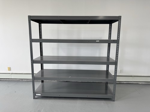 ULINE 5-Shelf Industrial Storage Rack - 13750lb Capacity Steel Shelving Unit