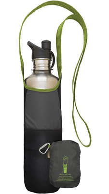 #ad ChicoBag rePETe Water Bottle Sling Recycled Water Bottle Carrier with Strap... $22.07