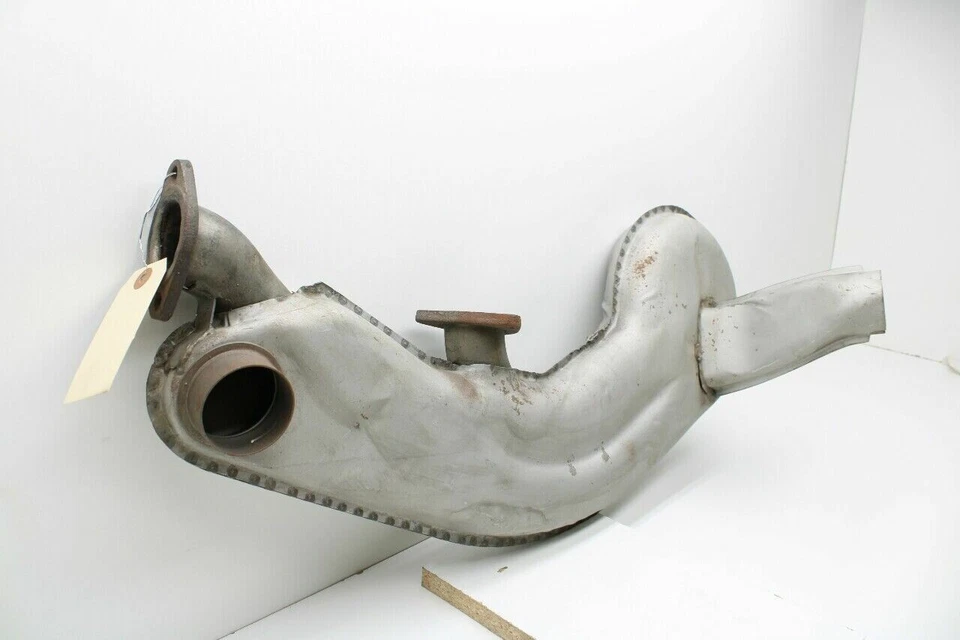 Porsche 911 1975 1976 1977 colector de escape intercambiador de cabezal derecho OEM usado Foto 3 de 4