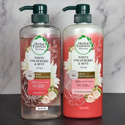 Herbal Essences White Strawberry & Sweet Mint Shampoo & Conditioner SET -20.3 OZ