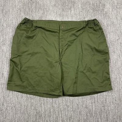 Boy Scouts of America Uniform Canvas Shorts Men's Size 46 Green BSA VTG