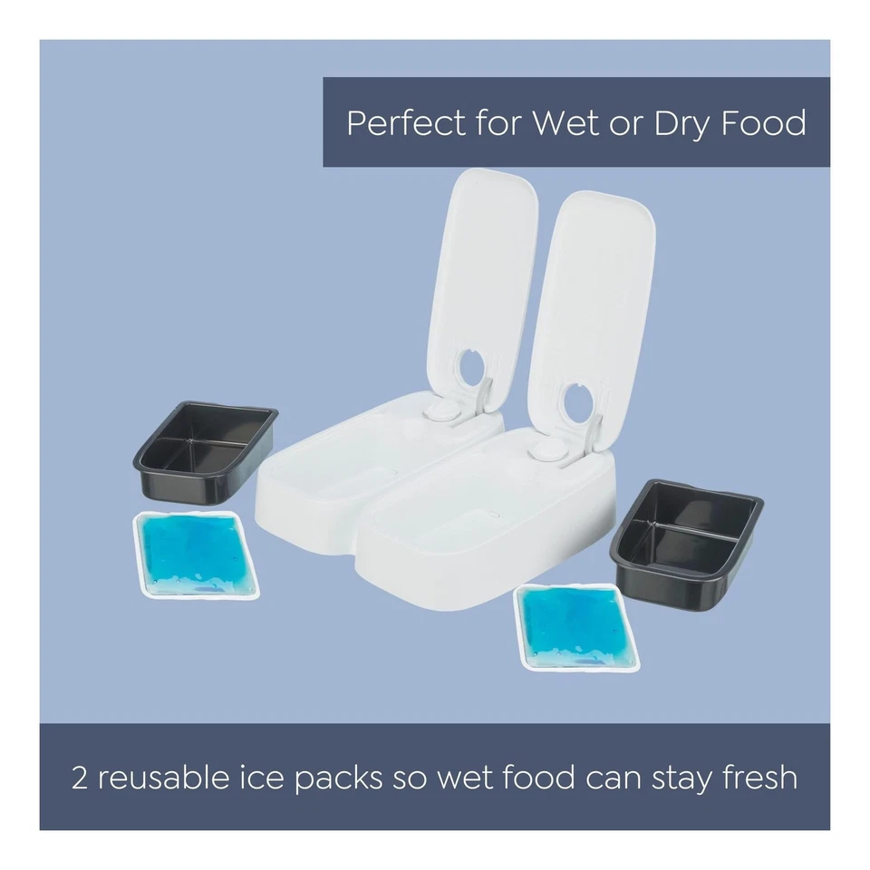 programmierbarer Futterspender/Smartfeeder "Futterautomat TX2 2 × 03 l/27 × 7... - Bild 3 von 4