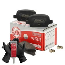 Bremsbeläge hinten für OPEL CORSA C (X01), TIGRA TwinTop (X04); VAUXHALL