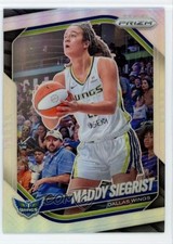 2025 Panini Prizm WNBA Silver Prizm Maddy Siegrist #50 v1x