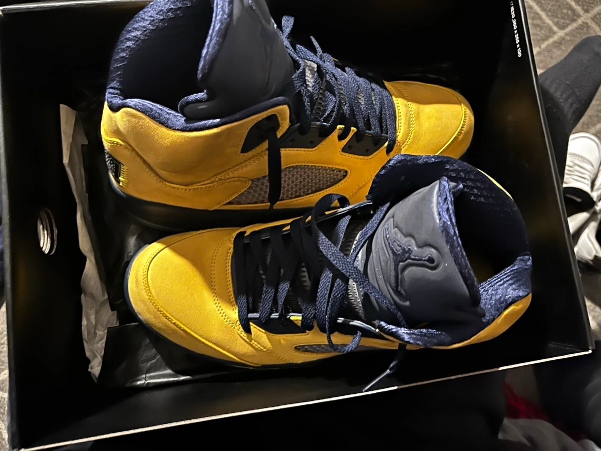 Jordan 5 Retro SP Michigan for Sale | Authenticity Guaranteed | eBay