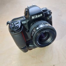 Nikon F100 SLR Film Camera, MB-15 Motordrive & AF Nikkor 35-70mm F/3.3-4.5 Lens
