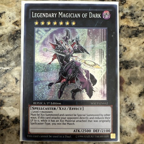 Legendary Magician of Dark WSUP-EN052 YuGiOh World Superstars card
