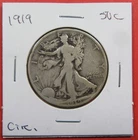 1919 50c U.S. Walking Liberty half dollar. Circ. Pleasing. (126063)