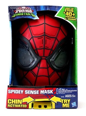 Ultimate Spider-Man Spidey Sense Mask Costume Sinister Six Marvel Hasbro New