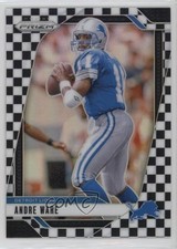 2024 Panini Prizm Black & White Checker Prizm Andre Ware #98 3pb