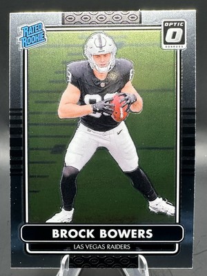 2024 Panini Donruss Optic Brock Bowers #7 2014 Retro Series RC Las Vegas Raiders