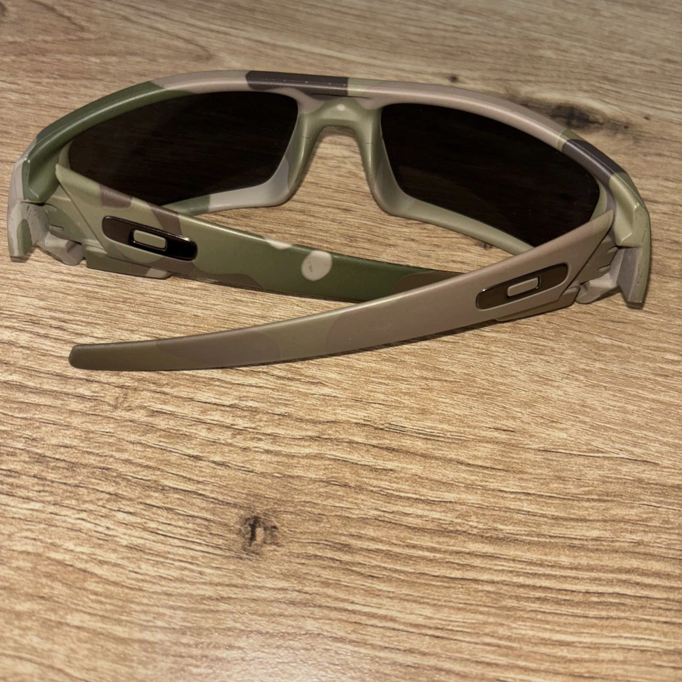 Очки солнцезащитные Oakley SI Gascan OO9014 коллекция Multicam призматические серые линзы камуфляжные - Изображение 3 из 4