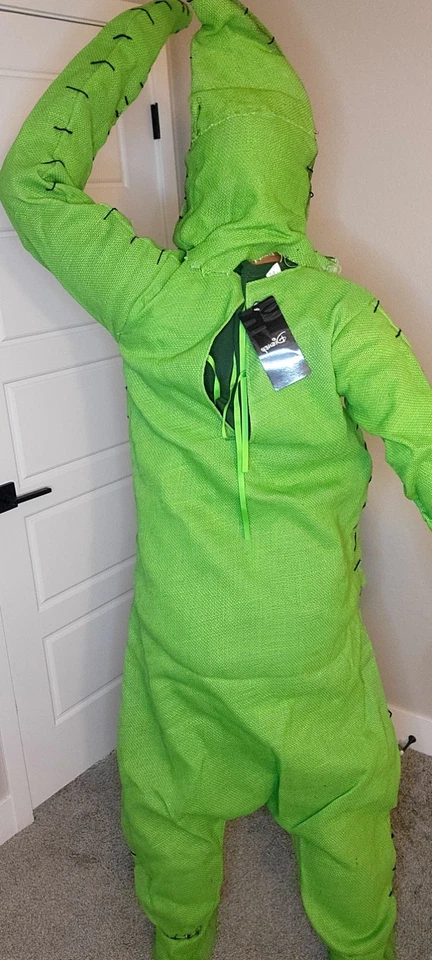 Adult Authentic Disney Nightmare Before Christmas Oogie Boogie Costume Size S/M - Image 4 of 4