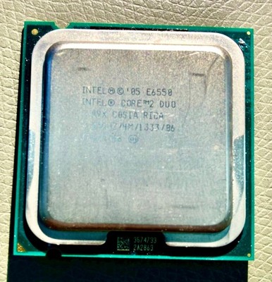 Intel Core2Duo E6550 - 2,33 GHz Dual-Core LGA775 ; CPU ; Prozessor ; SLA9X