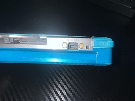 Nintendo 3DS Handheld System Aqua Blue (CHARGER PORT/SCREEN BROKEN) Parts/Repair