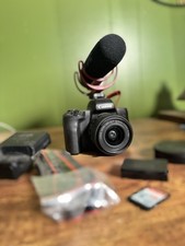 Canon EOS M50 Mirrorless Digital Camera With Shotgun Mic/ 32g Memory Card