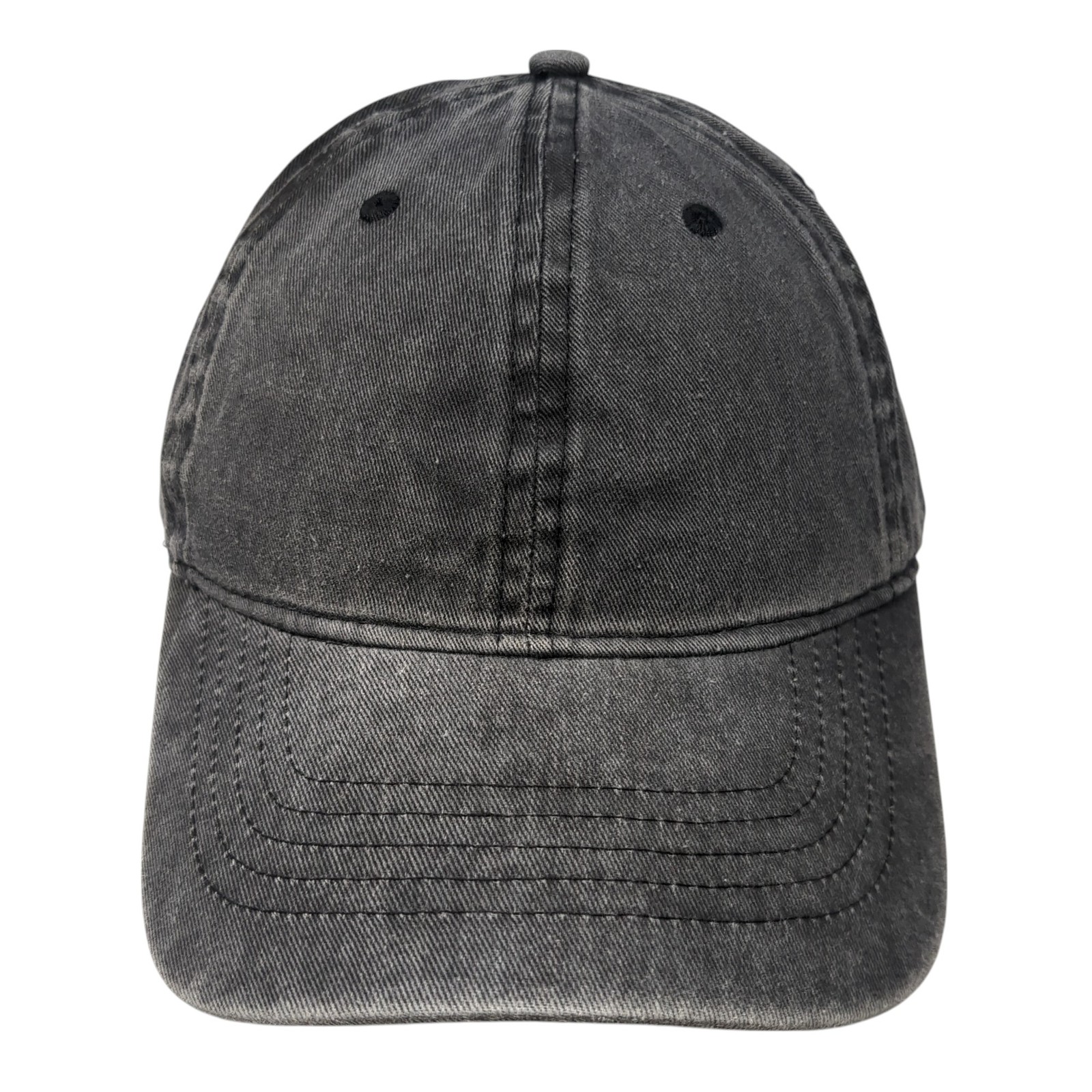 Unbranded Strapback Cap Gray One Size Adjustable … - image 1