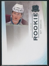 Matt Hendricks 2009-10 The Cup Gold Blank Back Proof #162