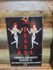 VINTAGE BROTHEL PORCELAIN SIGN OLD BRASS GENTELMANS CLUB CINCINNATI WOMEN BAR