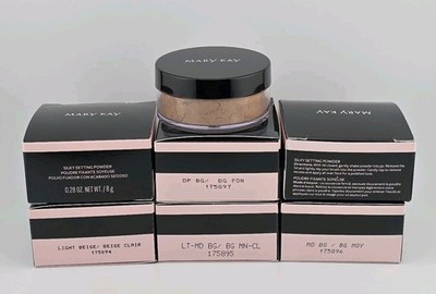MARY KAY SILKY SETTING POWDER FOUNDATION~YOU CHOOSE LT, MD, or DP BEIGE