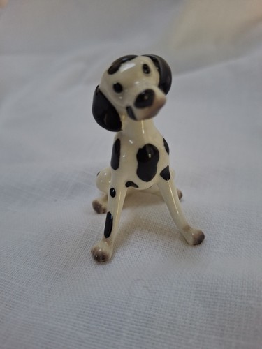 Vintage Hagen Renaker Dalmatian #497 Figurine Porcelain Miniature 2โ