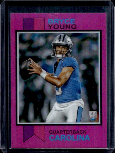 2023 Topps Composite Bryce Young 1973 Football Pink Refractor Rookie RC #1973-4
