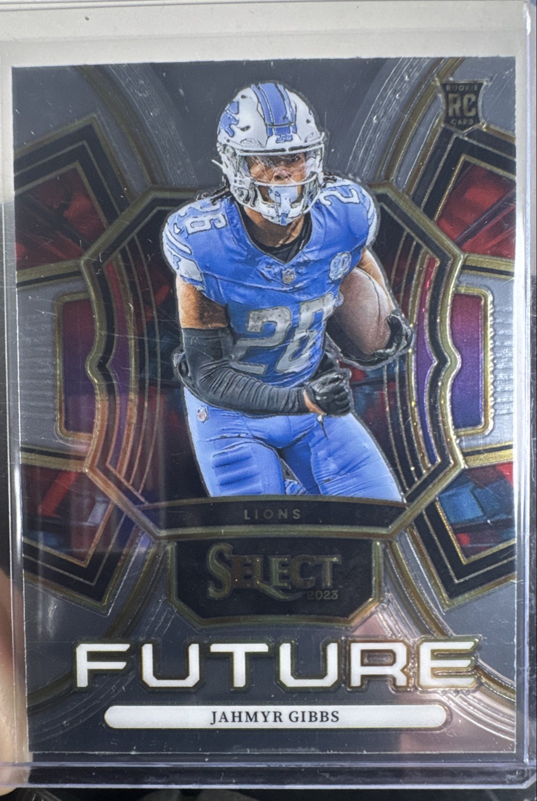 2023 Panini Select - Select Future Jahmyr Gibbs #FUT-JGI Silver Prizm (RC)