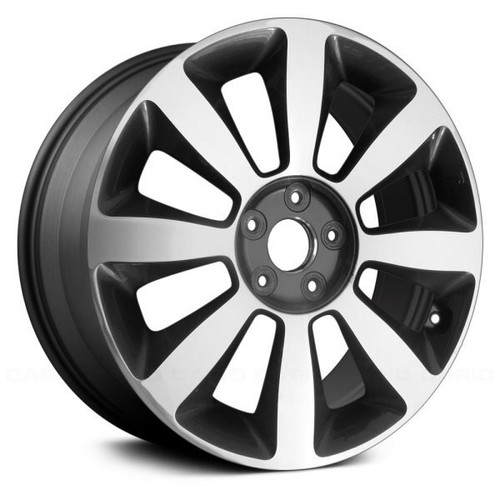 Wheel For 2011-2013 Kia Optima 18x7.5 Alloy 8 I Spoke Dark Charcoal Met Machined
