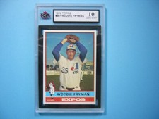 1976 TOPPS MLB BASEBALL CARD #467 WOODIE FRYMAN KSA 10 GEM MINT '76 TOPPS