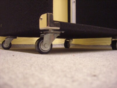 Laptop Kombicase 6 / 8 HE Nootebook Winkelrack L-Rack Mit Laptop Ständer DJ-Rack | Pro Audio