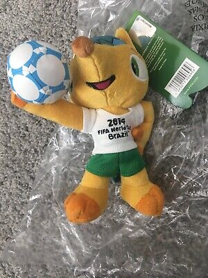 13cm WORLD CUP 2014 BRAZIL MASCOT PLUSH TOY FULECO 13cm WORLD CUP 2014 BRAZIL MASCOT PLUSH TOY FULECO