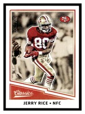 Jerry Rice 2017 Panini Classics 154  SN299  Red Back