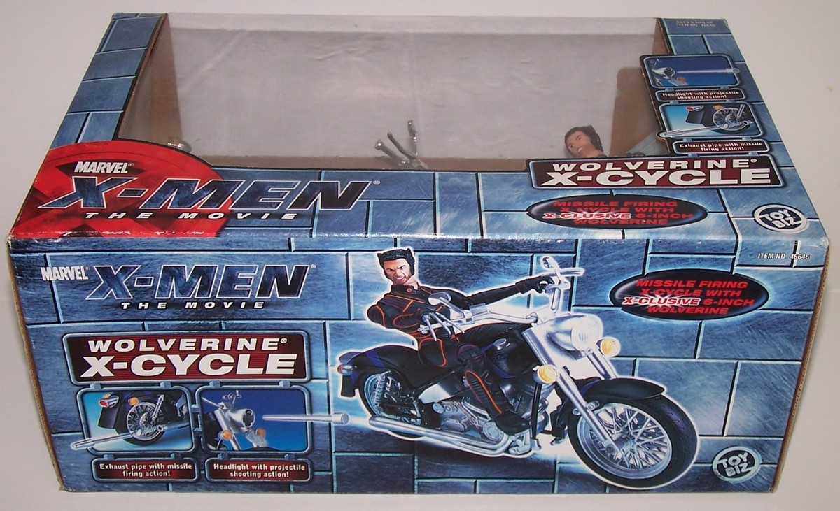 Marvel X-Men The Movie Wolverine X-Cycle w/ 6