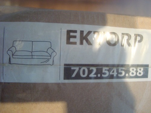 IKEA Ektorp BEZUG für EKTORP 2-Sitzer Sofa TYGELSJO BEIGE Loveseat Schonbezug - Bild 7 von 13