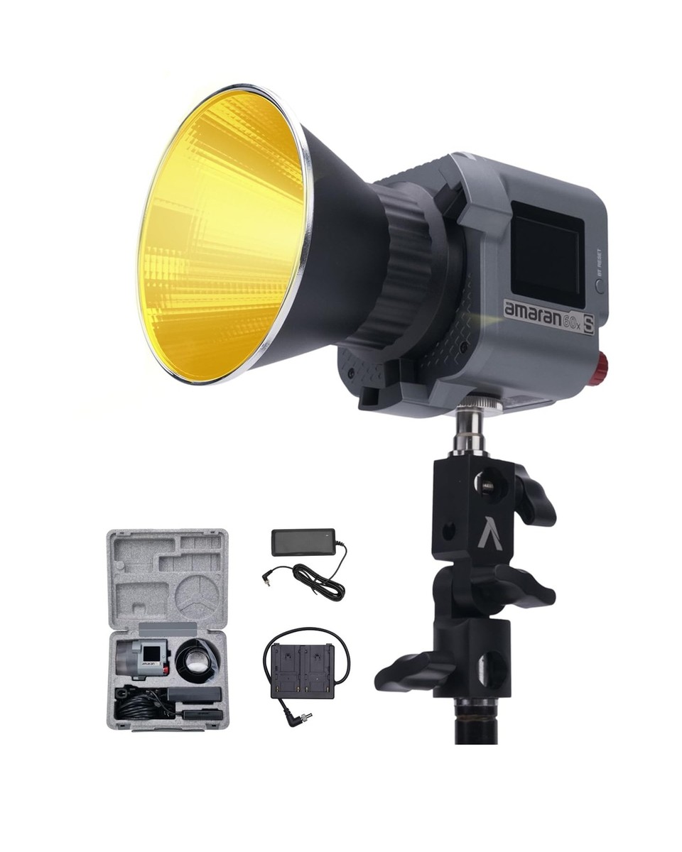 Aputure amaran COB 60xS Video Lighting amaran 60x Upgrade bi-Color