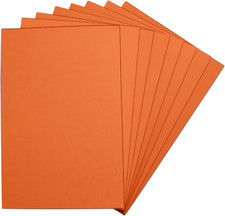 Orange EVA Foam Sheets, 6 X 9 Inch, 2Mm Thick   Foam Paper for DIY Arts and Craf