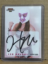 Reo Hazuki レオ葉月 HZK 2019 Stardom Collection Autograph Sign Card #212 SP RARE AEW