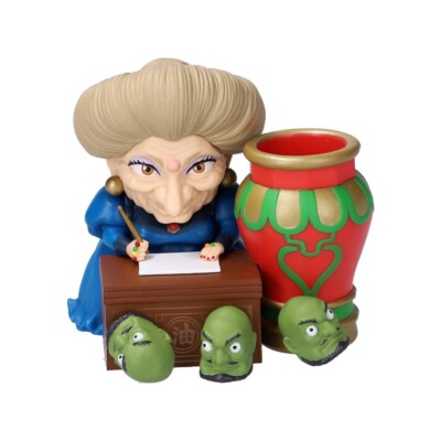 Spirited Away Studio Ghibli Seal Pen Stand Holder Yubaba Kashira