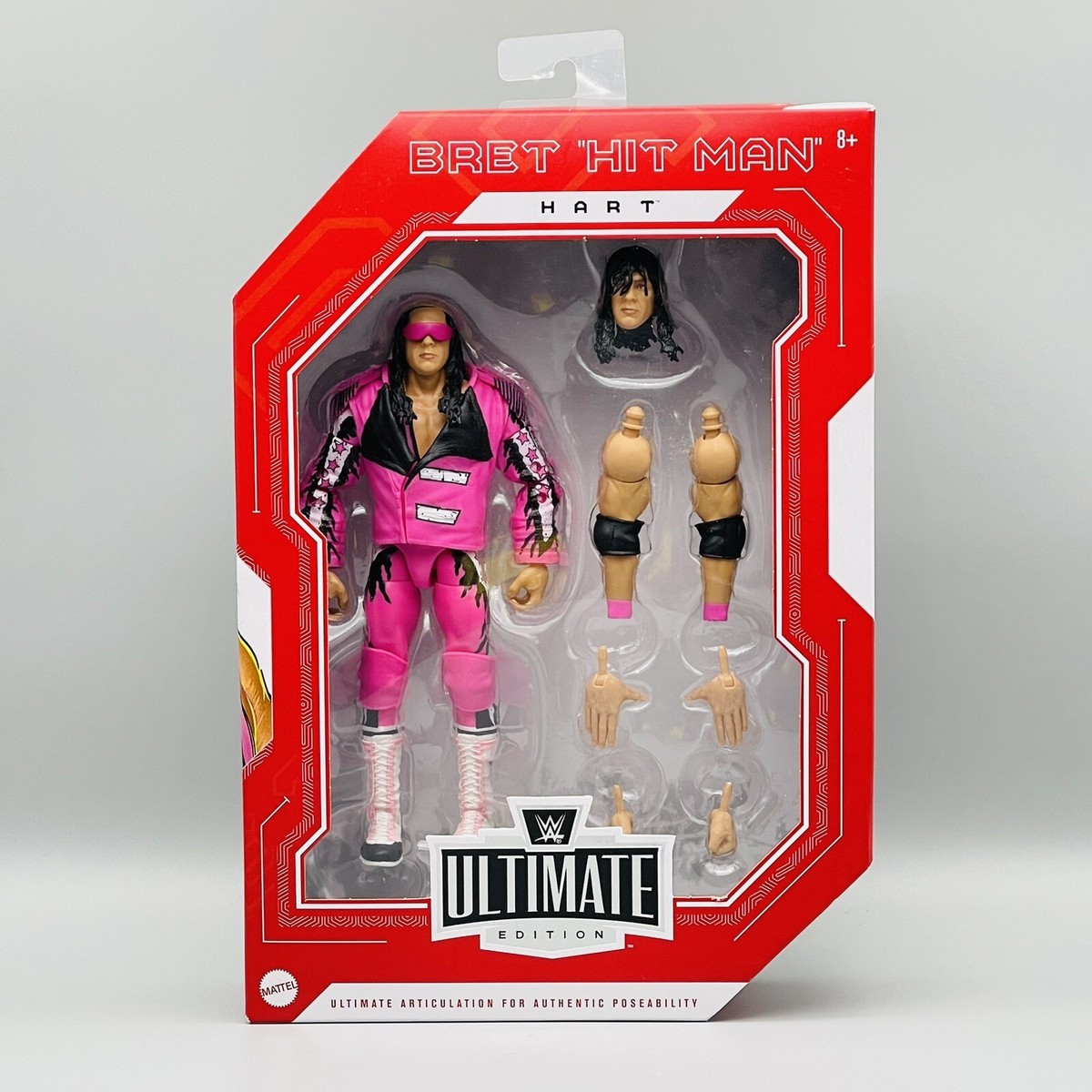 BRET HARTフィギュア　リングマスターズ WCW Bret The Hitman Hart Ring Masters Loose Wrestling Action