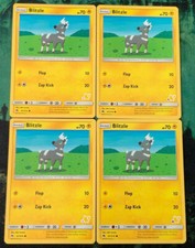 Pokemon TCG 4x Blitzle 81/214 Lost Thunder Pikachu Battle Academy [Playset]