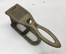 Vintage The GOSS Printing Press Co Brass Foot Lever ?……[S1-3]