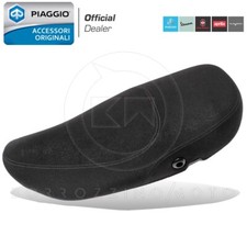 SELLA SEDILE BIPOSTO NERA ORIGINALE PIAGGIO VESPA LX 50 125 150 2009-2013