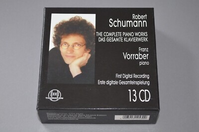 Schumann - The Complete Piano Works / Franz Vorraber / Thorofon / 13CD Box