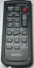 SONY RMT-831 Handycam Wireless Remote Control Sony OEM Tested