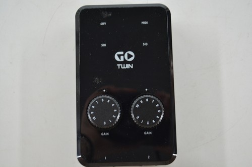 Go Twin/TC Helicon HD 2-channel audio MIDI Interfere UNIT ONLY NO POWER