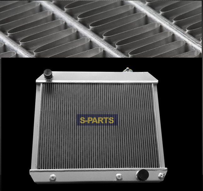 4 Row Aluminum Radiator For 1963-1966 1964 1965 Chevy C/K C10/C20/C30 Pickup V8