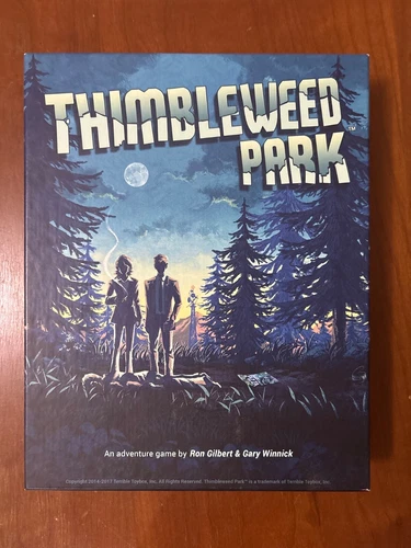 Thimbleweed Park Collector's Edition - PC MAC LINUX - OPENED/UNPLAYED/SEALED